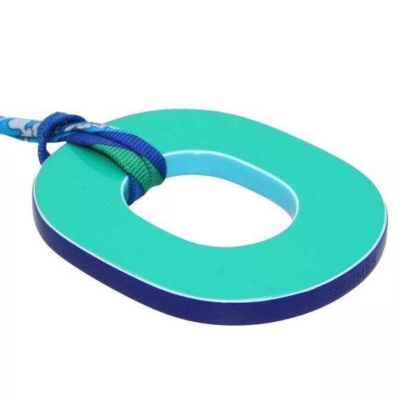 HERMES ISTHME Pigment Lacquer Silk Cord Necklace Pendant - Picture 6 of 10